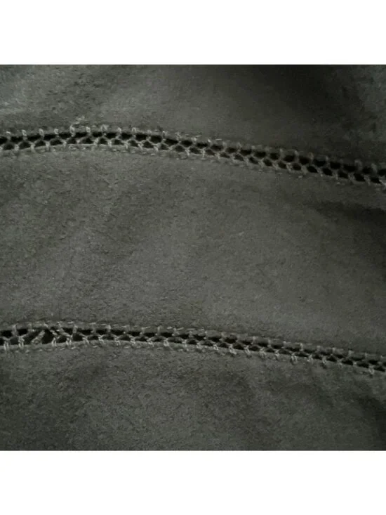 Rag bone Silk Button Up Shirt Womens Small Black Long Sleeve Roll Up - Picture 5 of 13